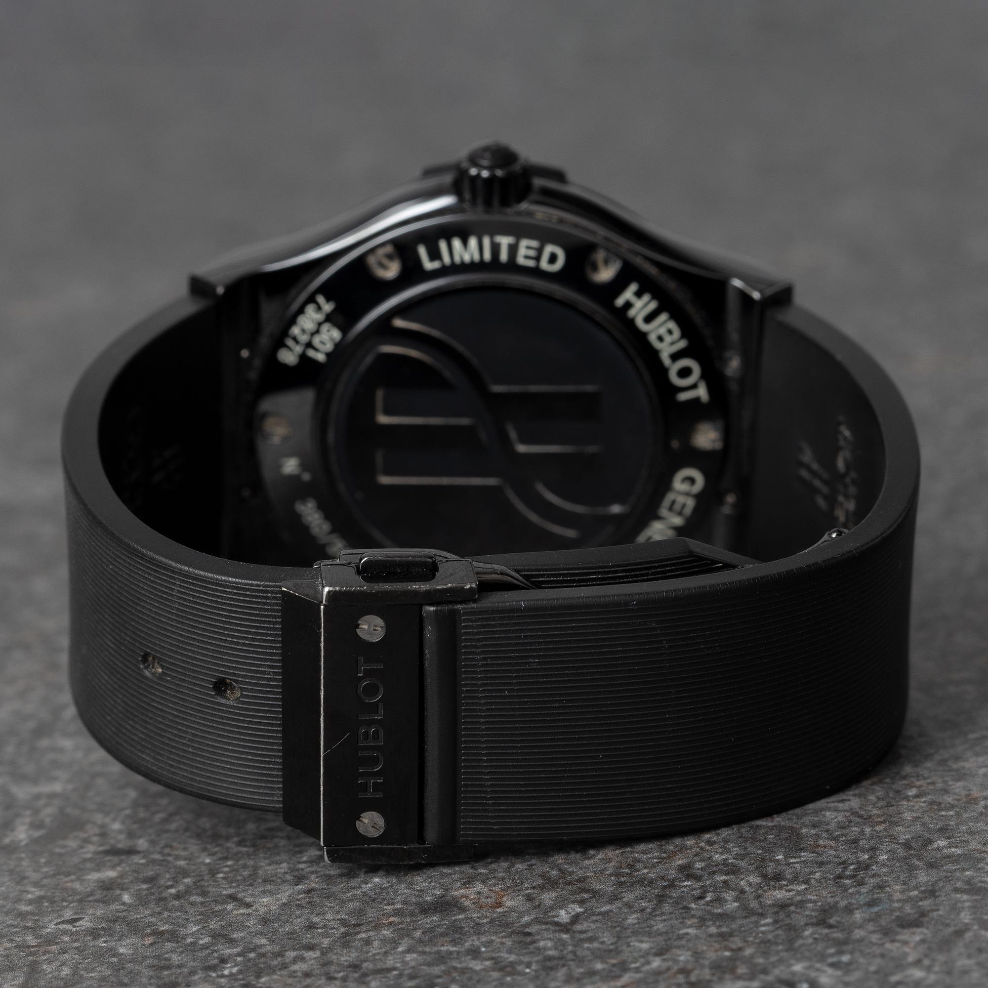 Hublot, Classic Fusion, "All Black", "Limited Edition", ca 2009.