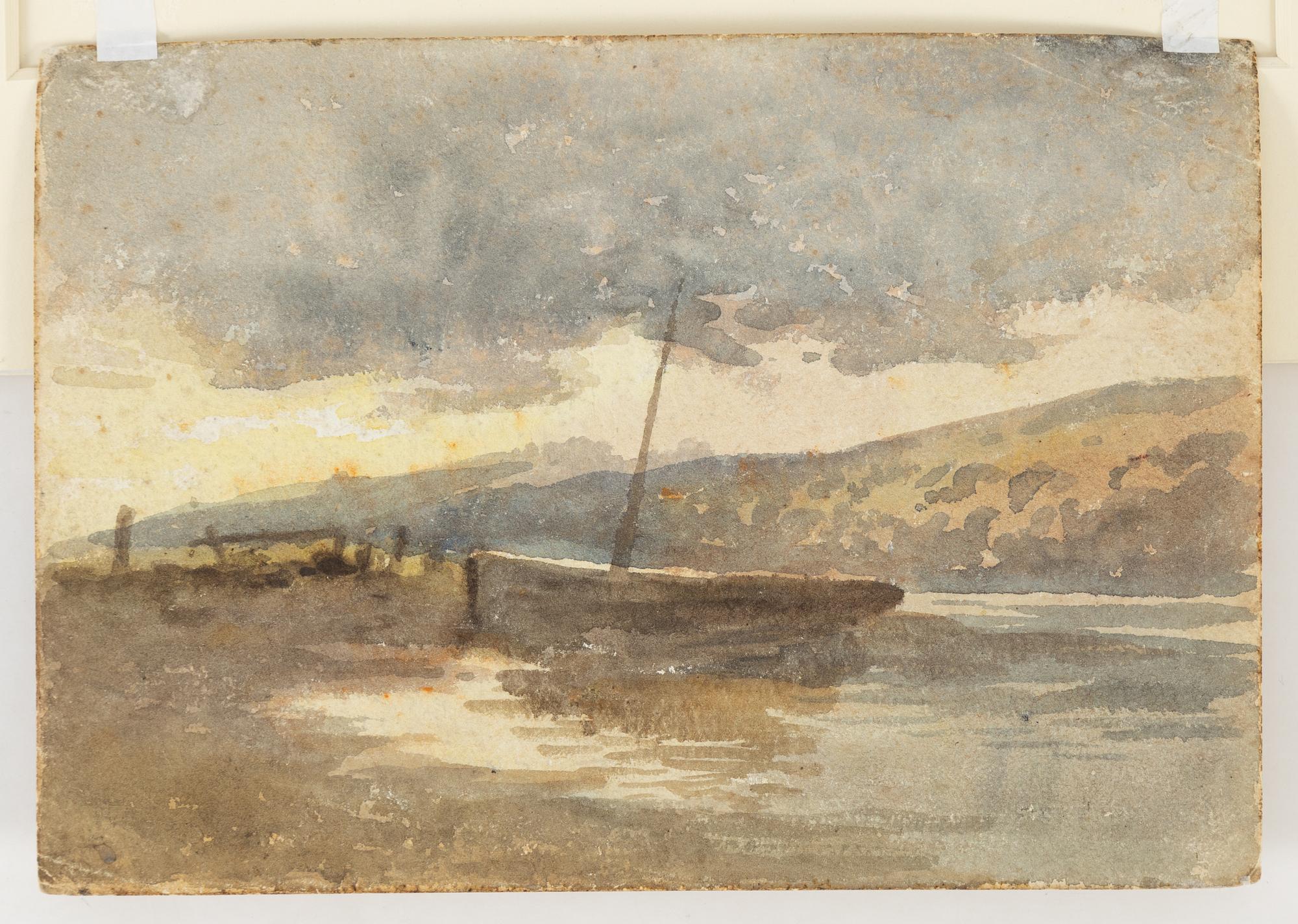 Carl Wilhelmson, tillskriven, akvarell.