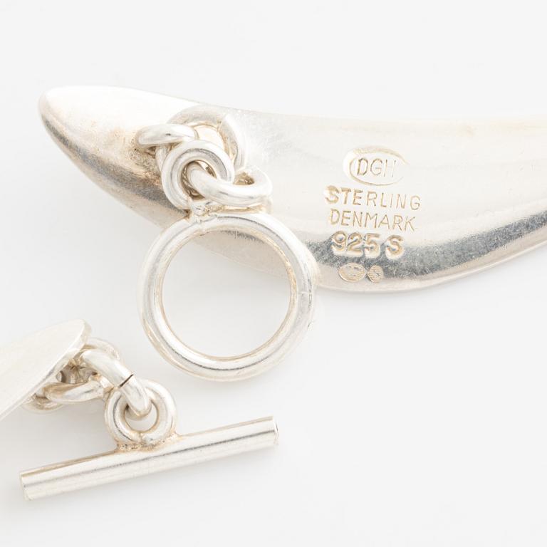 Necklace, silver, DGH, Danish Goldsmith Craft, Denmark.