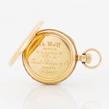 Patek Philippe & Co, Genève, pocket watch, 46 mm.