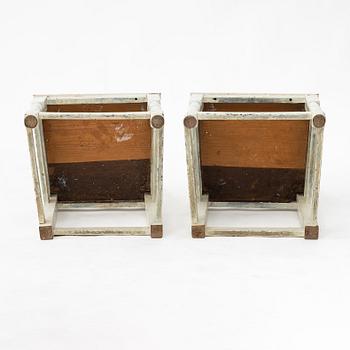 A pair of Swedish chairs, 18th/19th century.