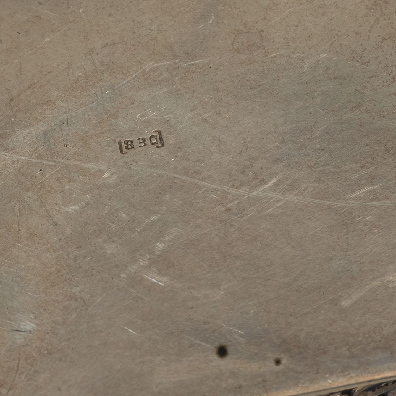 Boxes, 9 pcs, silver, 19th-20th century.