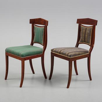 STOLAR, 6 st, senempire, 1800-talets tredje kvartal.