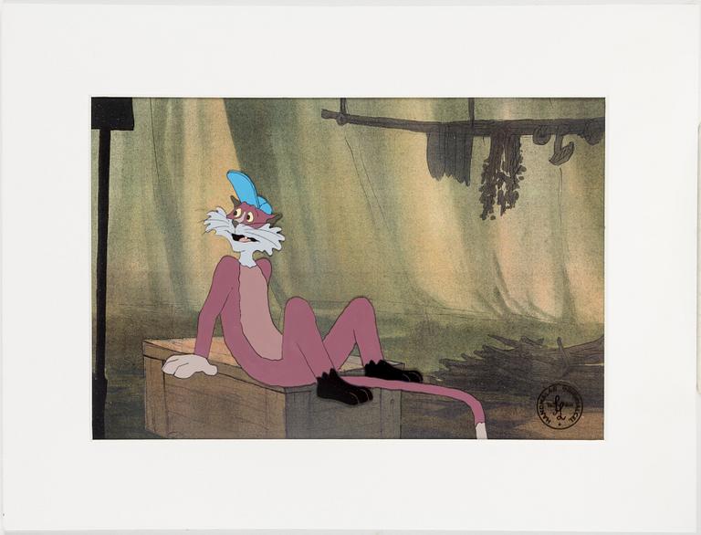 FILMCELLER, 10 stycken, original, ur "Pelle Svanslös", Team Film, flertalet sign SL.