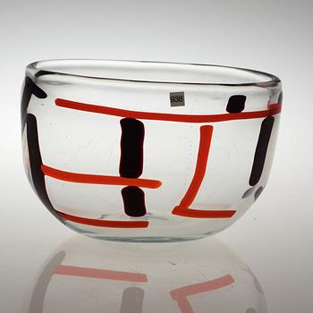 FULVIO BIANCONI vas, Venini, Murano, Italien 1951-52.