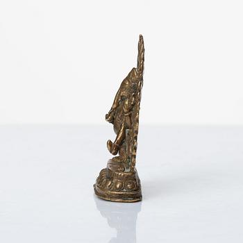 A bronze figure of Ganesha, Nepal, beginning of 20th Century.