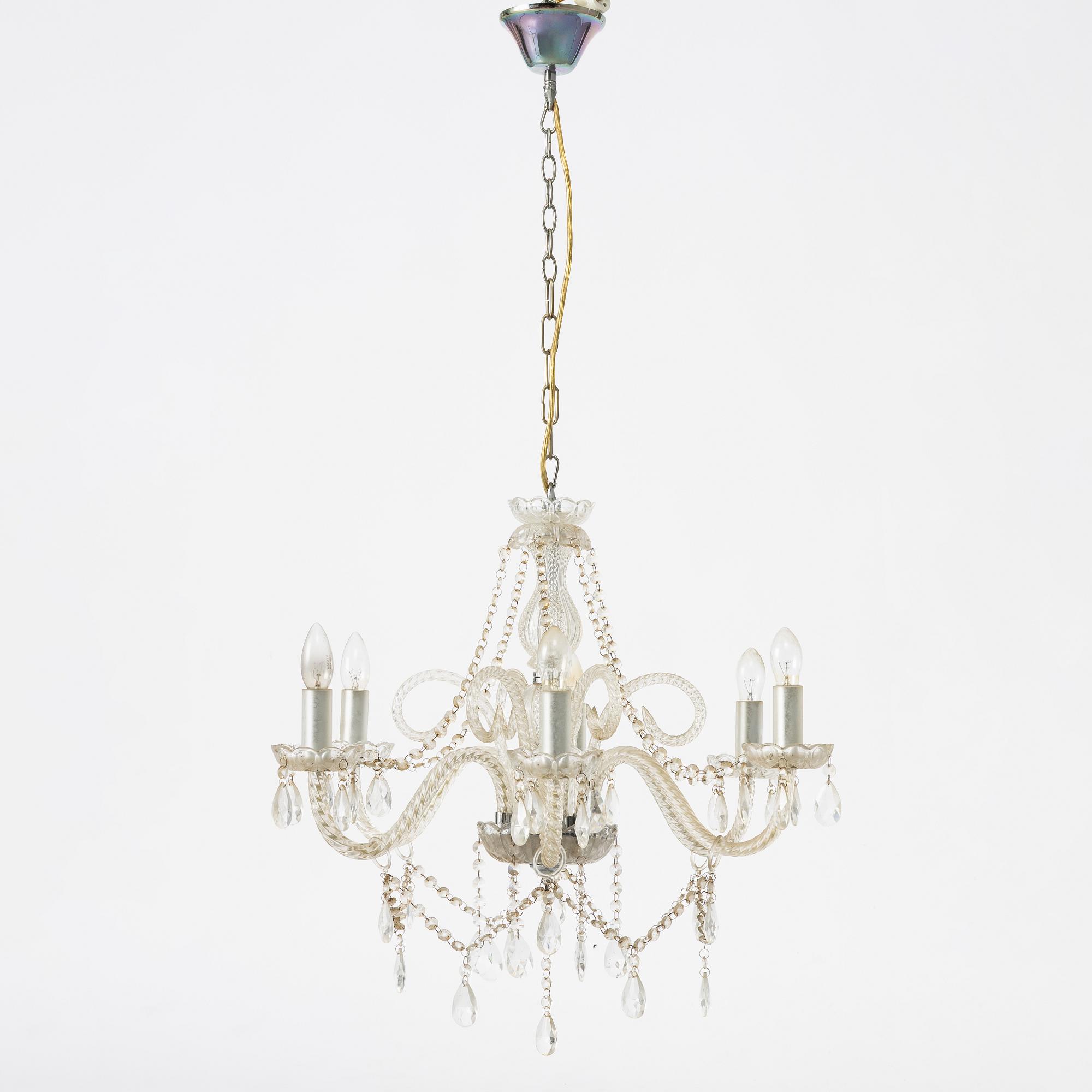 Chandelier, Venetian style, 20th century.