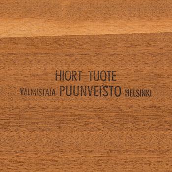 Carl Gustaf Hiort af Ornäs, A 'Permesso' coffee table, Puunveisto Oy - Woodwork Ltd, Finland 1960s.