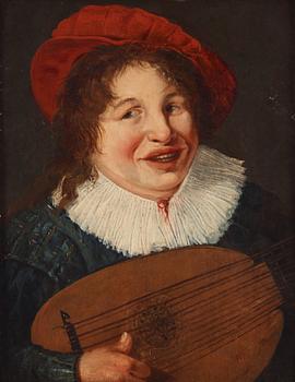 Judith Leyster Circle of, Lute player.