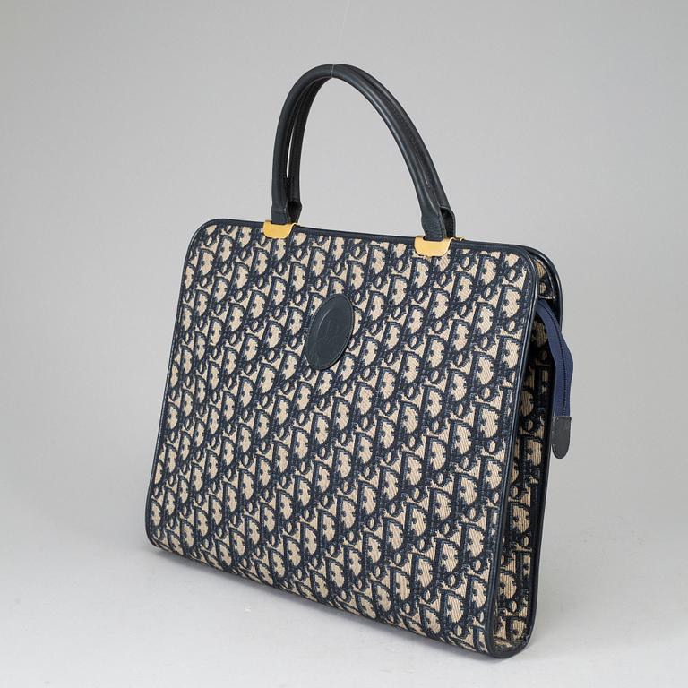 CHRISTIAN DIOR, a canvas bag.