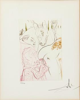 Salvador Dalí, "Le jument de compere Pierre" ur "Le Décameron".