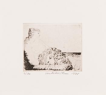 UNTO KOISTINEN, etching 2/20, signed and dated 1978.
