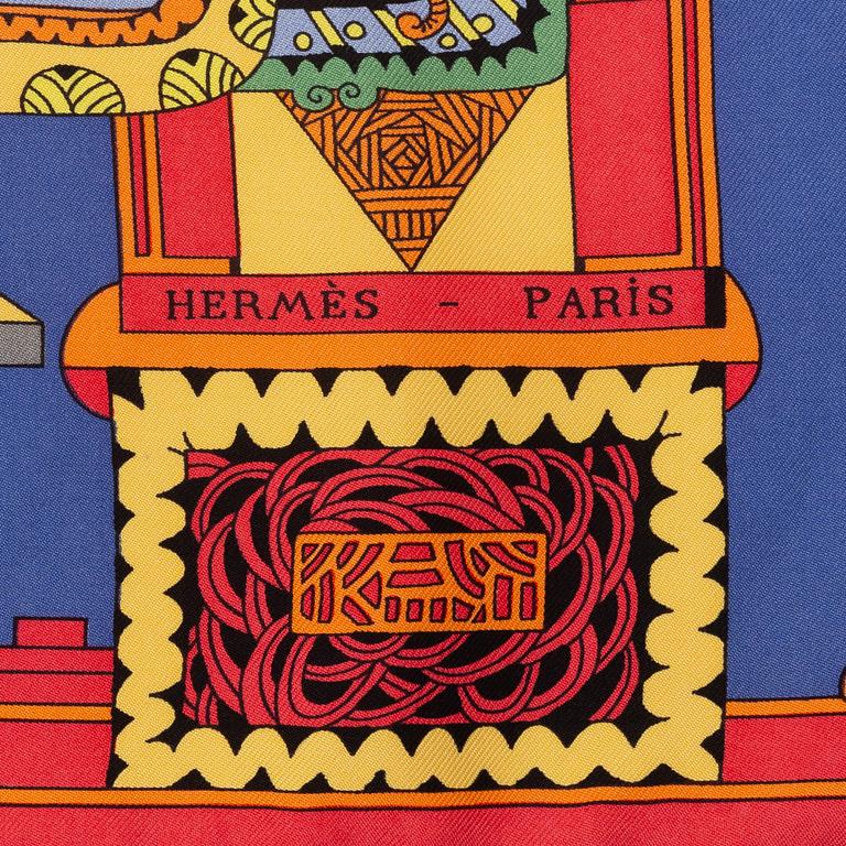 Hermès, scarf, "Astres et Soleils".