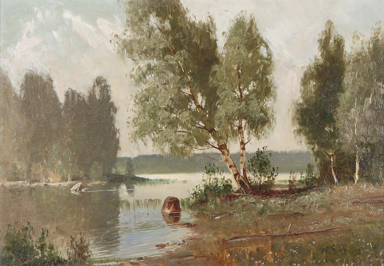 Wille Salonen, Sjölandskap.