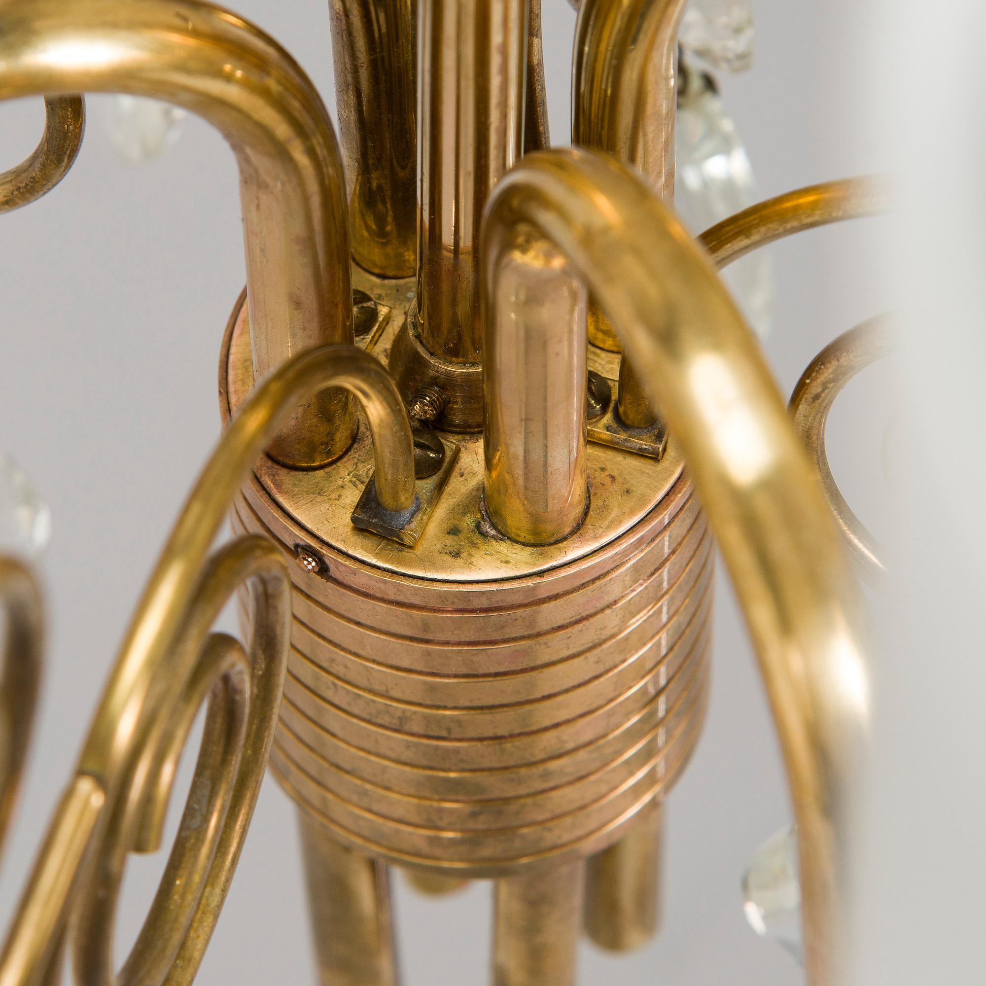 Paavo Tynell, a '51172' mid-20th century ceiling light for Idman.