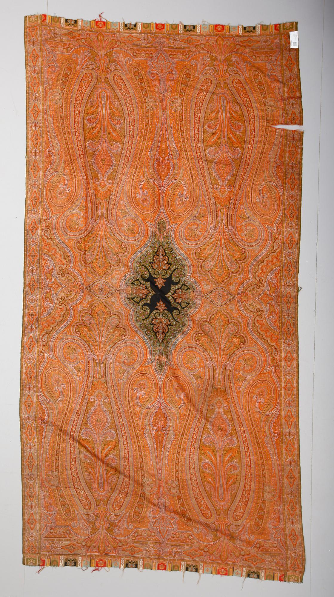 VÄVNAD, Paysleymönstrad, 1800-/1900-tal.