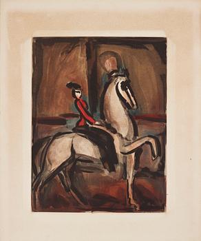 Georges Rouault, "Amazone", from "Cirque".