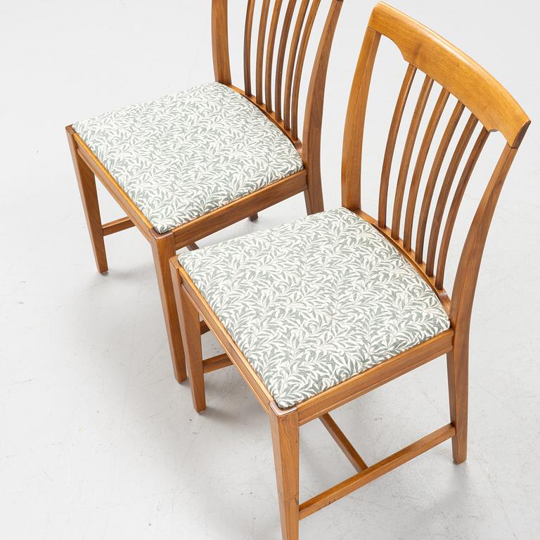 Svante Skogh, stolar, 6 st, "Vindö", Balders Snickeri, Vaggeryd, 1900-talets andra hälft.