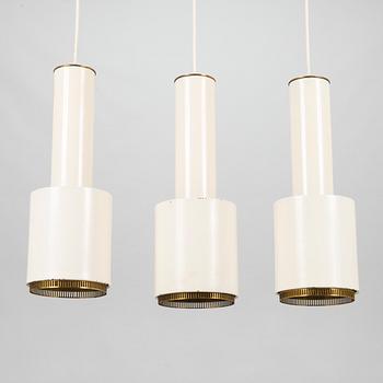 Alvar Aalto, taklampor, 3 st,  modell A110, Valaistustyö.