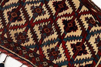 A Yomud Asmalyk, north Turkmenistan, c. 120 x 60 cm.