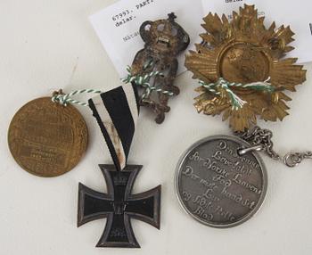 PARTI DIV, militaria, 5 delar.