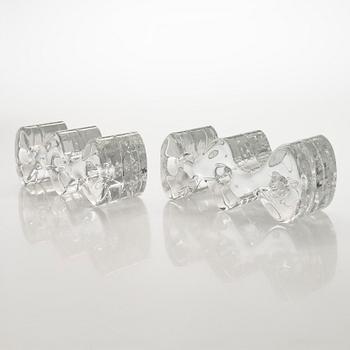 Timo Sarpaneva, A pair of candleholders, 'Arkipelago'-serie, signed Timo Sarpaneva.