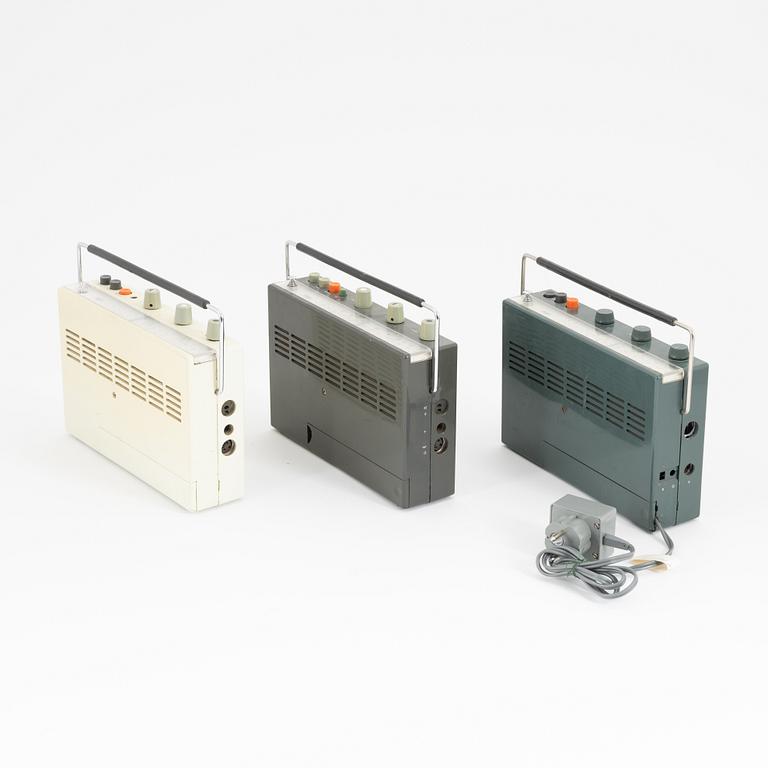 Dieter Rams, radioapparater, 3st, T580, Braun.