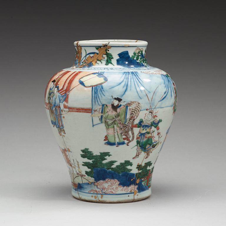 VAS, porslin. Transition, 1600-tal.