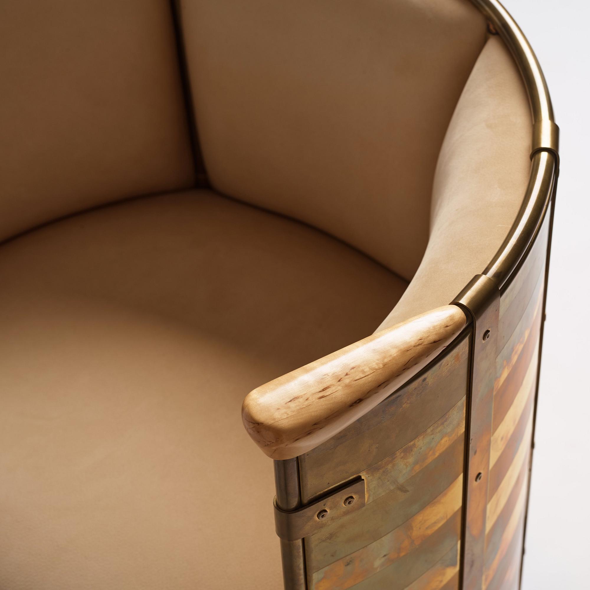 Mats Theselius, An 'El Dorado' easy chair, ed. 215/360, Källemo, Sweden, post 2002.