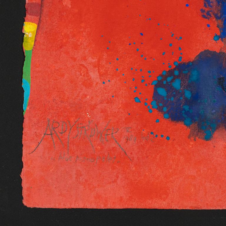 Ardy Strüwer, "...blue piano palet".