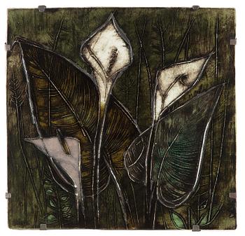 Rut Bryk, väggrelief, signerad  BRYK.