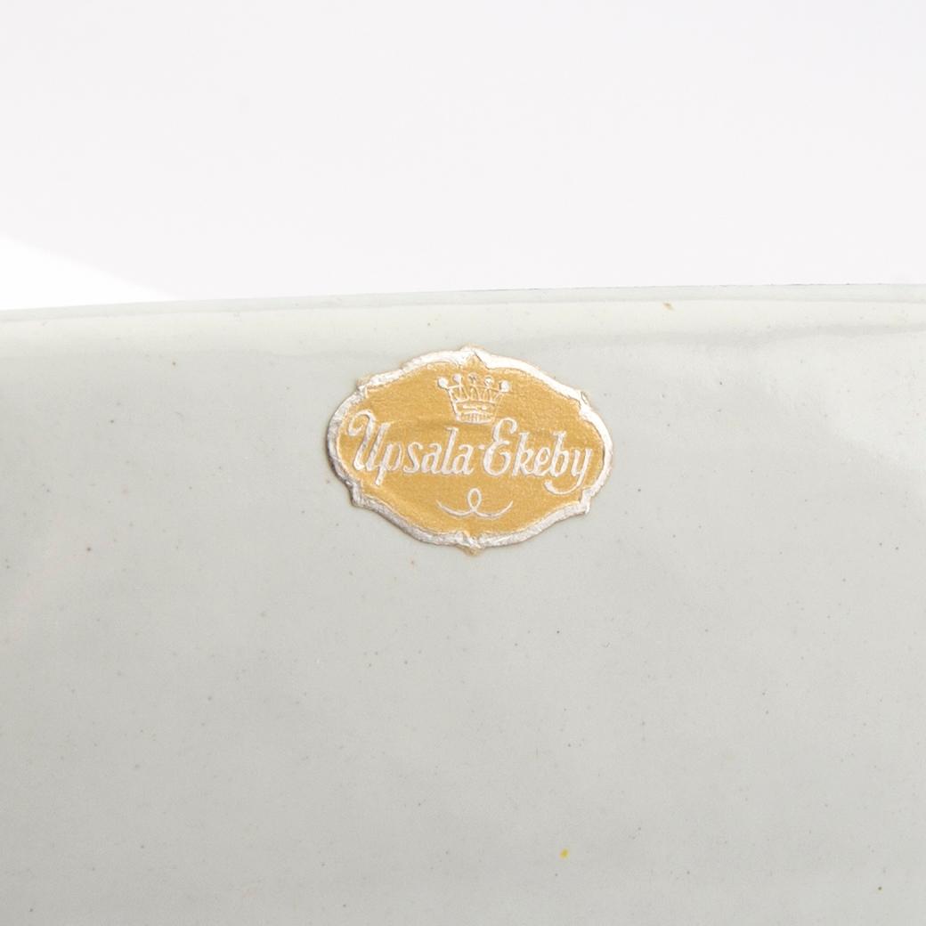 Anna-Lisa Thomson/Mari Simmulsson bowl and vase Uppsala Ekeby latter part of the 20th century.