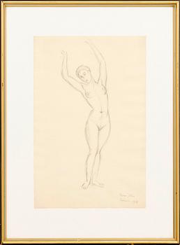 Einar Jolin, Nakenstudie.