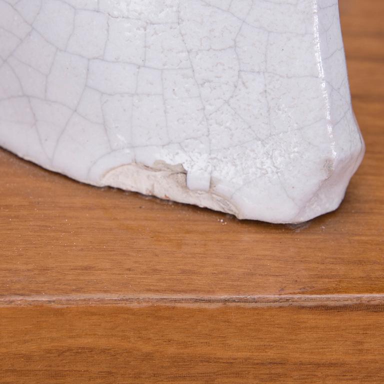 SKULPTUR, fajans, efter Agostino di Duccio.