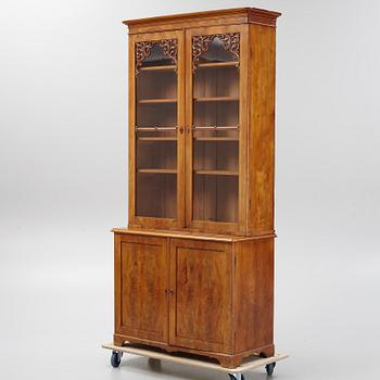 A mahogany cabinet, mid 19th Century.