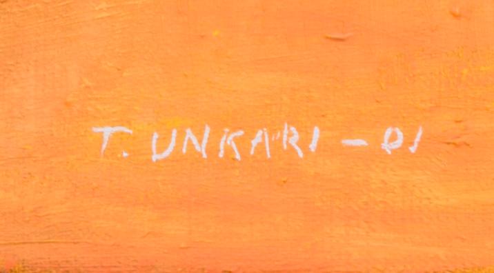 TARJA UNKARI, olja på duk, signerad och daterad -01.