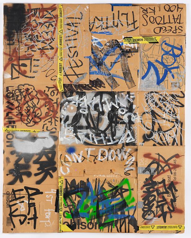 Linnéa Sjöberg, "Salong flyttkartong".