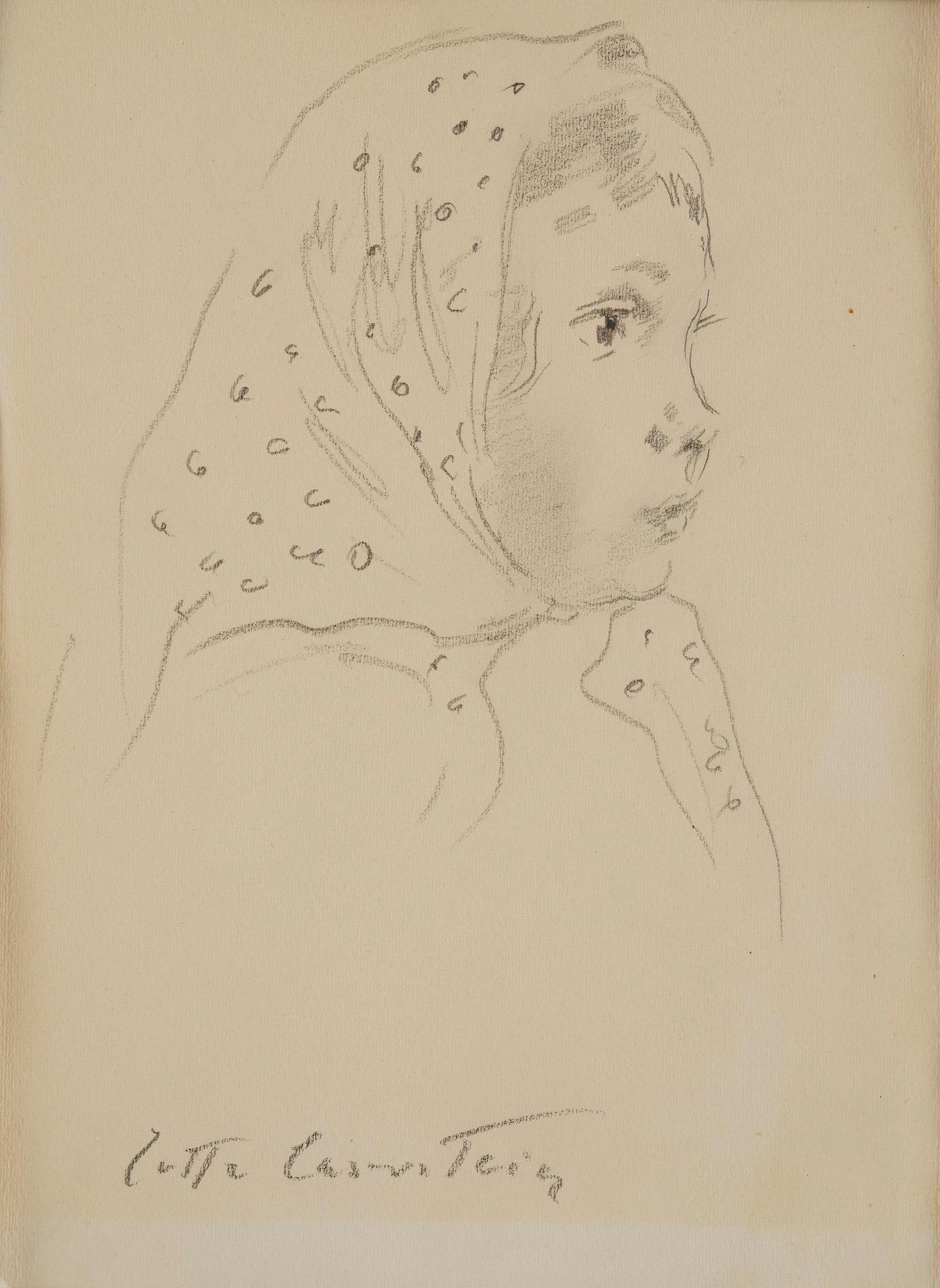 Lotte Laserstein, Portrait of a girl.