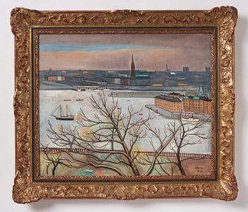 Einar Jolin, View from Södermalm.