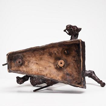 ASMUND ARLE, bronsskulptur, signerad Asmund Arle.