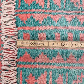 A CARPET, ZILO, Flat weave, Sirjan ca 400 x 198 cm.