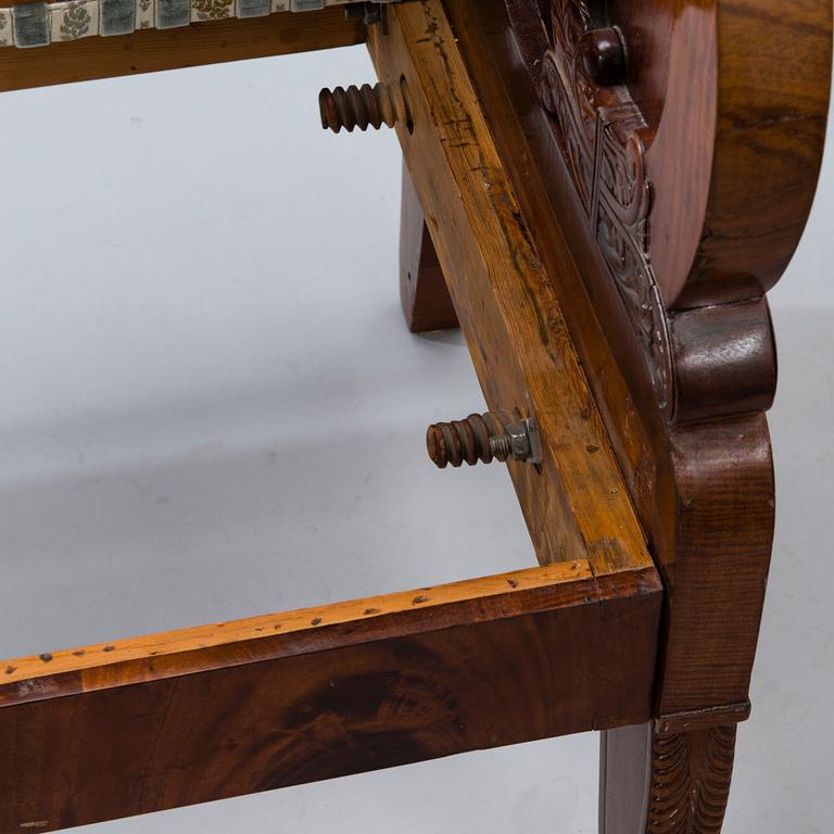 A Russian Biedermeier sofa, mid-19th Century/ latter half of the 19th Century.