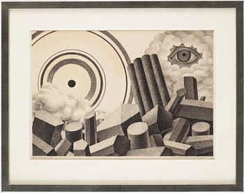 Otto G Carlsund, "Apocaplyptic landscape".