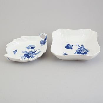 A 83 pcsporcelin service, 'Blå Blomst', Royal Copenhagen, Denmark, second half of the 20th century.