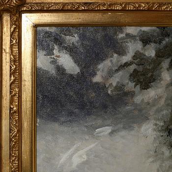 BRUNO LILJEFORS, oil on canvas, signed and dated 1915.