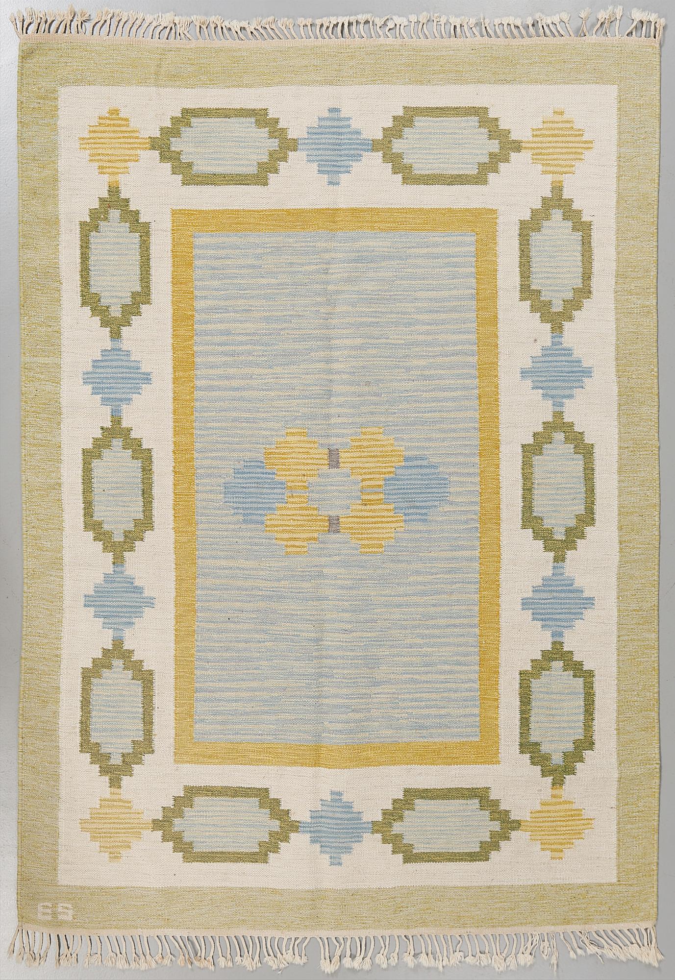 MATTA, rölakan, monogramsignerad ES, 1900-talets andra hälft, ca 235 x 173 cm.