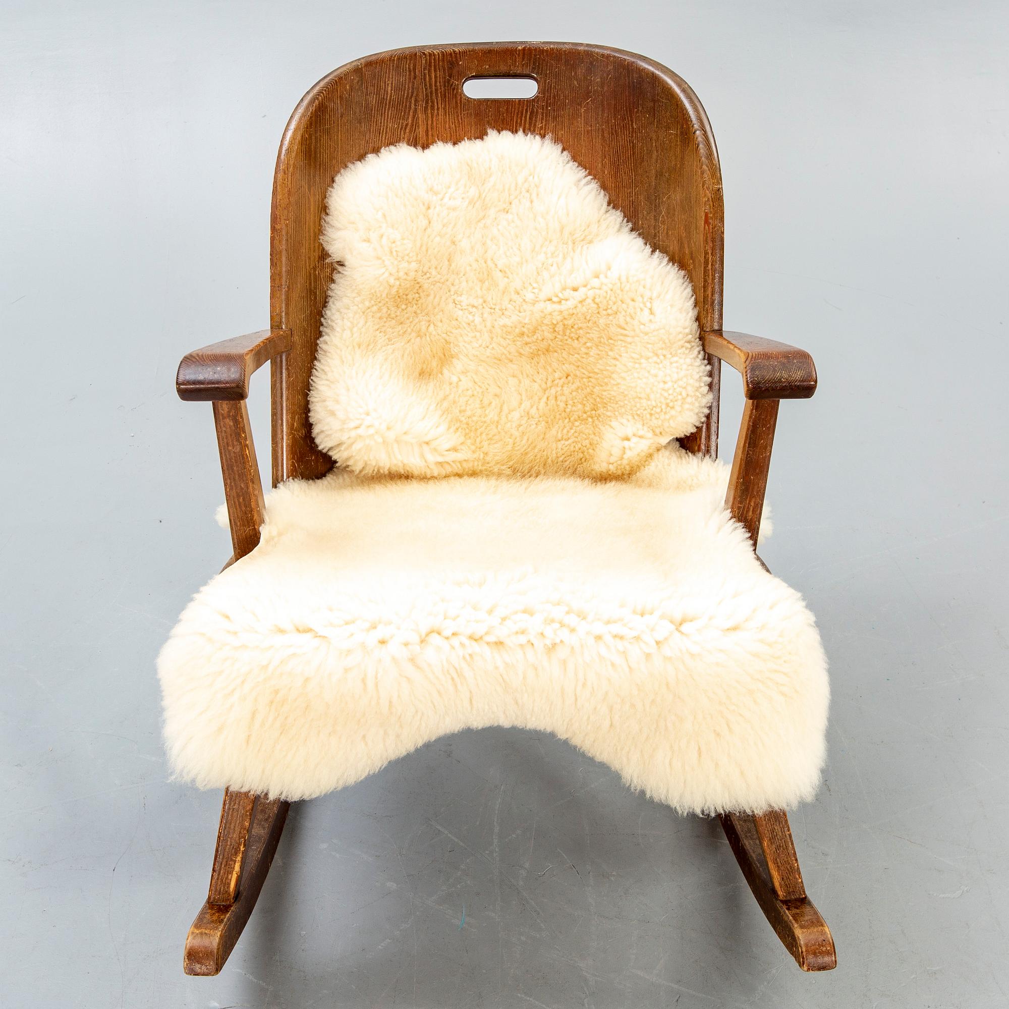 an AB Åby Möbelfabrik, rocking chair, 1930-40's.