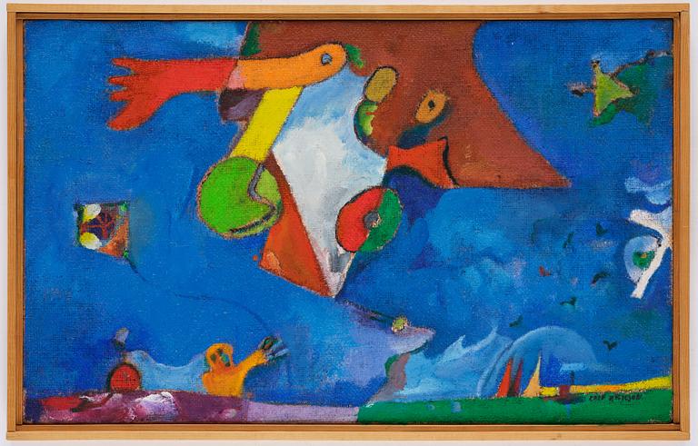 Leif Ericson, "Flygande figurer".