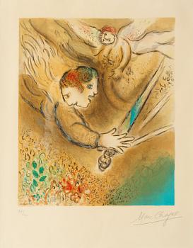 391. Marc Chagall, "L'ange du jugement".