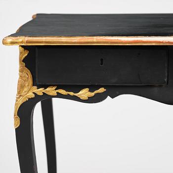 A Swedish rococo desk by C. W. Hein (master in Stockholm 1755-83).